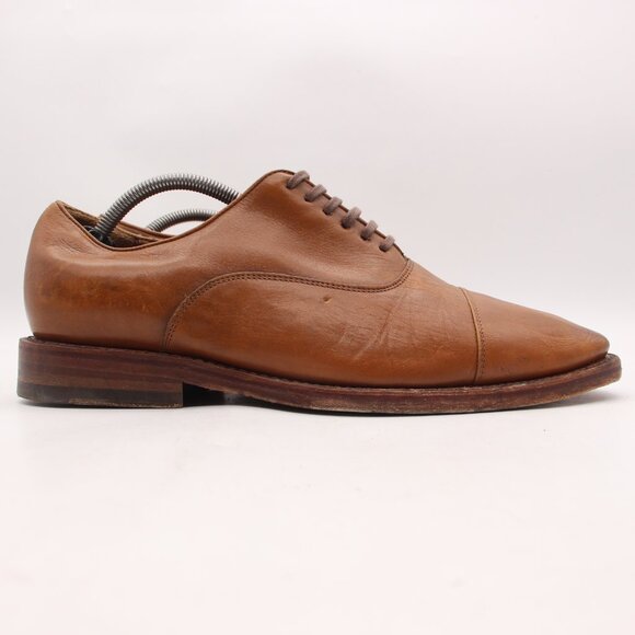 Thursday Oxford Shoes Men's Size 11 Casual Brown Leather Cap Toe Lace Up - Picture 1 of 13